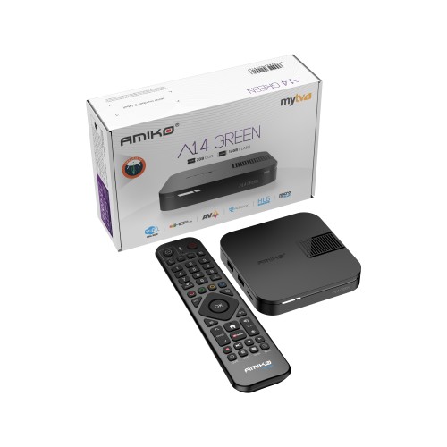 Amiko A14 GREEN | MYTV3 | 2GB + 16GB | DUAL BAND WiFi Amiko A14 GREEN | MYTV3 | 2GB + 16GB | DUAL BAND WiFi