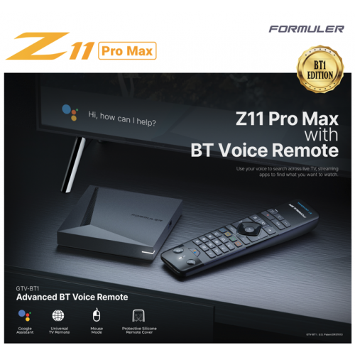 Formuler Z11 Pro Max BT1 (BLUETOOTH) EDITION Formuler Z11 Pro Max BT1 (BLUETOOTH) EDITION