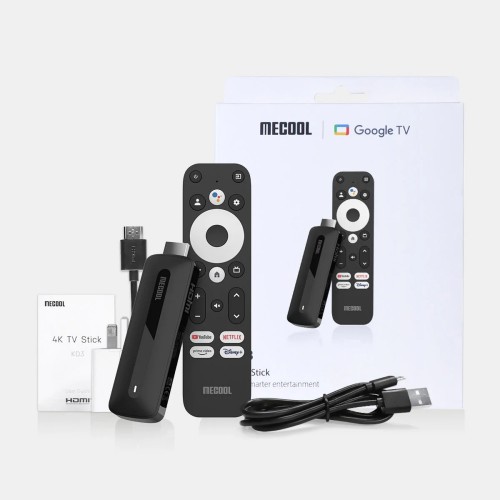 MECOOL KD3 Google TV OS Android 11 4K TV Stick - NETFLIX 4K | AMAZON PRIME VIDEO TV STREAMING MECOOL KD3 Google TV OS Android 11 4K TV Stick - NETFLIX 4K | AMAZON PRIME VIDEO TV STREAMING